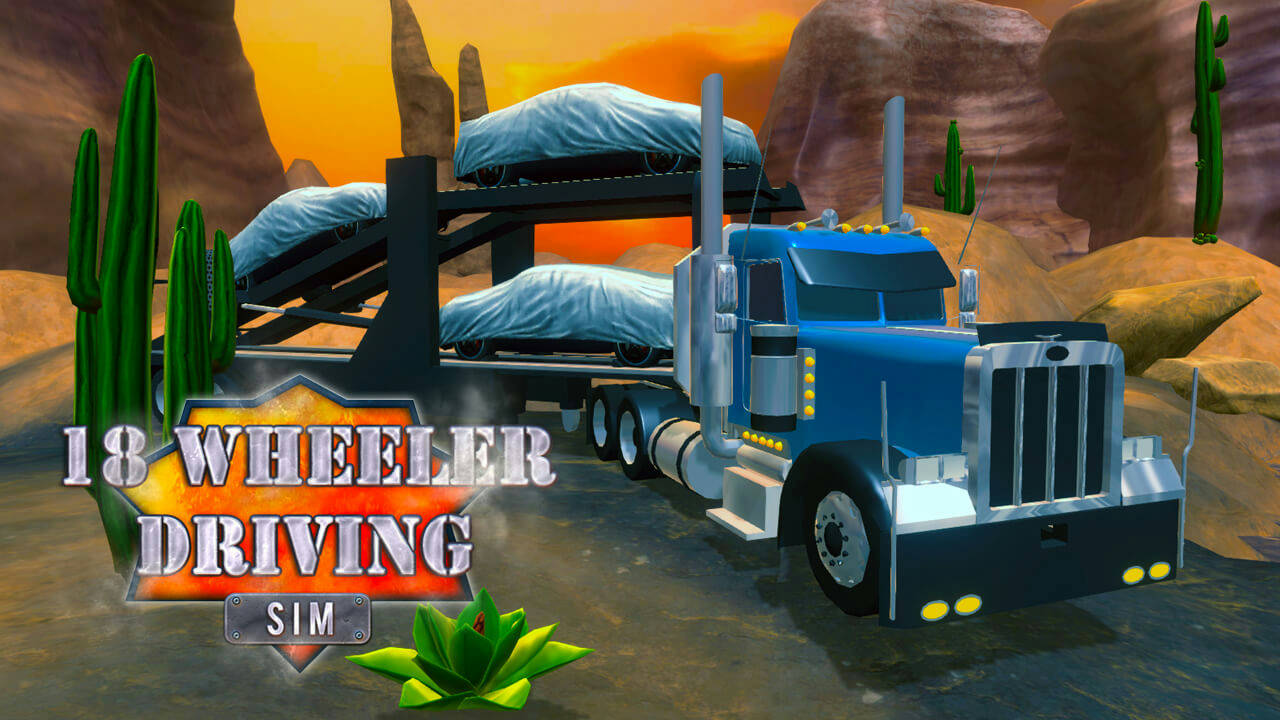 Play 18 Wheeler Driving Sim