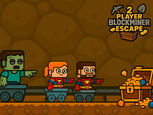 Play 2 Player BlockMiner Escape