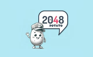 Play 2048 Potato