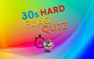 Play 30s Hard Flag Quiz