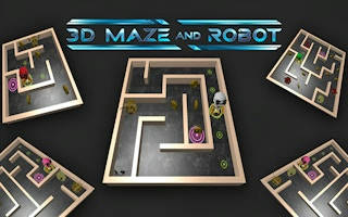 Play 3D Maze And Robot