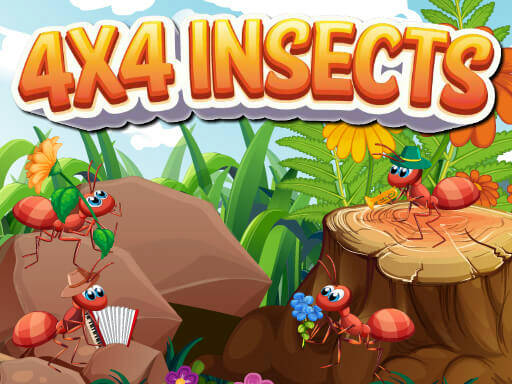 Play 4x4 Insects