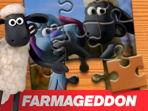 Play A Shaun the Sheep Movie Farmageddon Jigsaw Puzzle