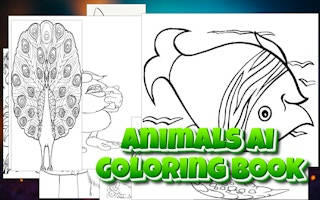 Play Animals AI Coloring Book