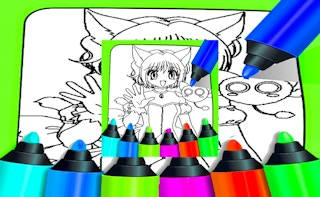 Play Anime Coloring Pages For Kids