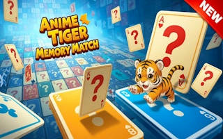 Play Anime Tiger Memory Match