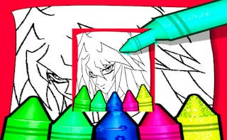 Play Anime Vampire Girl Coloring Pages