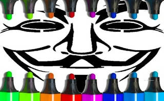 Play Anonymous Mask Coloring