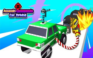 Play Assassin Commando Car Driving