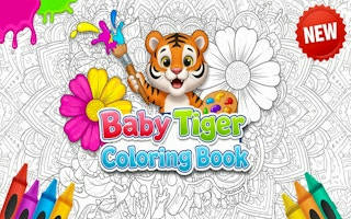 Play Baby Tiger Coloring Book