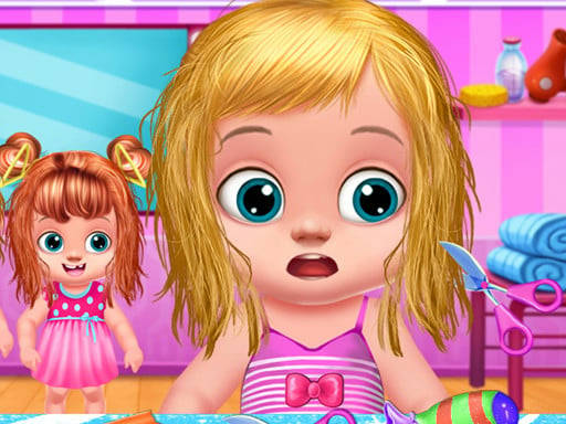 Play Babysitter Kids Hair Salon