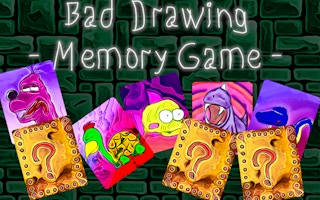 Play Bad Drawings Memory Game