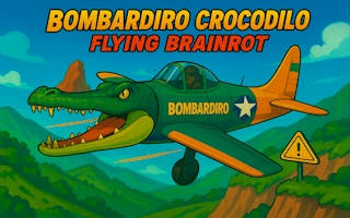 Play Bombardiro Crocodilo Flying Brainrot