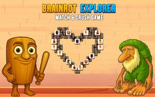 Play Brainrot Explorer: Match and Crush Game