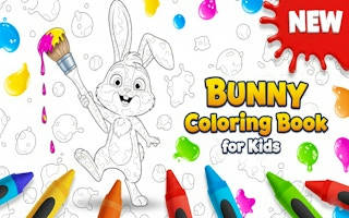 Play Bunny Coloring Book for Kids