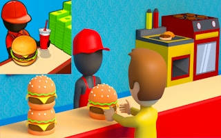 Play Burger Cafe Idle Tycoon