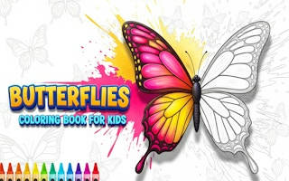 Play Butterflies Coloring Book for Kids