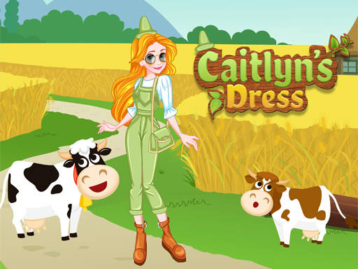 Play Caitlyn Dress Up Farm