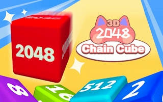 Play Chain Cube 2048 3D