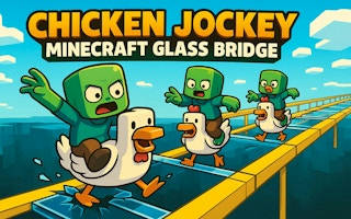 Play 小雞騎士：Minecraft 玻璃橋