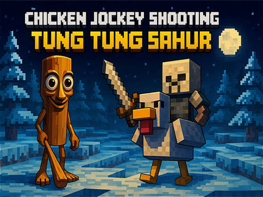 Play Chicken Jockey Shooting Tung Tung Sahur