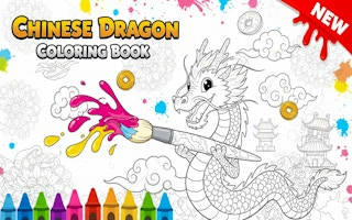 Play Chinese Dragon Coloring Book