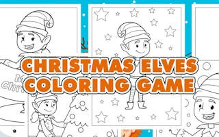 Play Christmas Elves Coloring Game