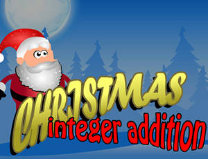 Play Christmas Integer Addition