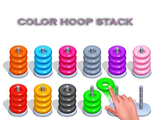 Play Color Hoop Stack - Sort Puzzle