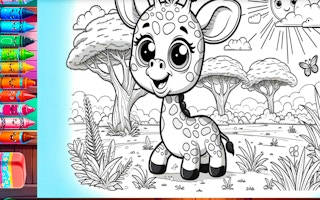 Play Coloring book cute animals