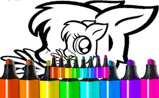 Play Cool Anime Animals Coloring