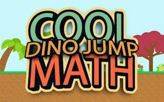 Play Cool Dino Jump Math