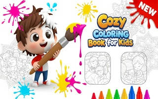 Play Cozy Coloring Book for Kids