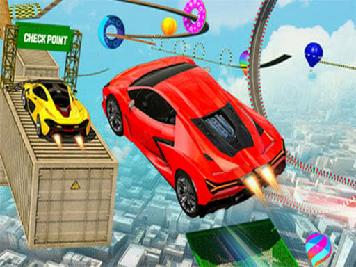 Play Crazy Car Stunt Descent GT