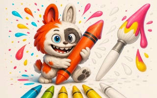 Play Cute Labubu Coloring Book for Kids