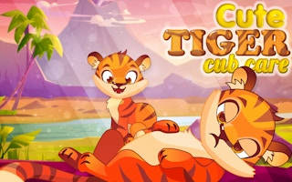 Play Cute Tiger Cub Care