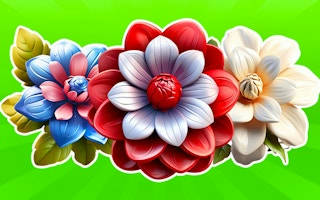 Play Dice Puzzles Flowers!