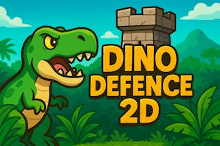 Play Dino Defence 2D