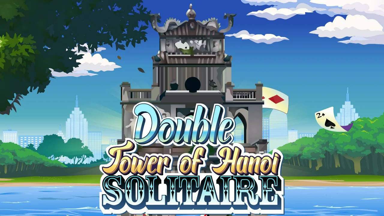 Play Double Tower of Hanoi Solitaire