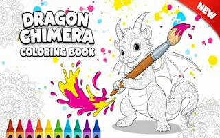 Play Dragon Chimera Coloring Book