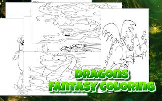 Play Dragons - Fantasy Coloring