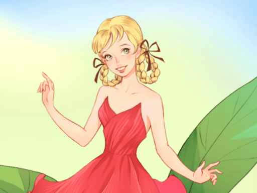 Play Dress up Thumbelina