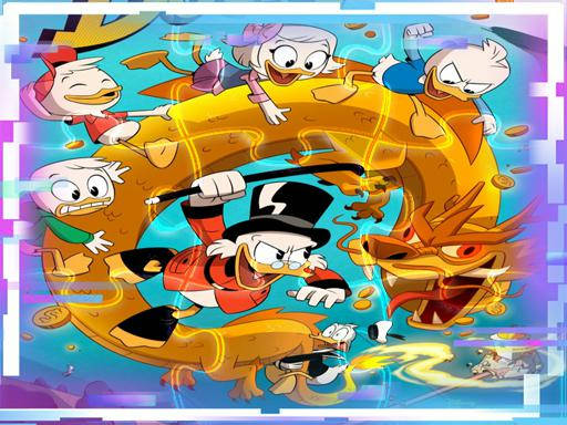 Play Duck Tales Match 3 Puzzle