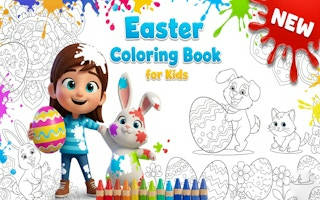 Play Easter Coloring Book for Kids