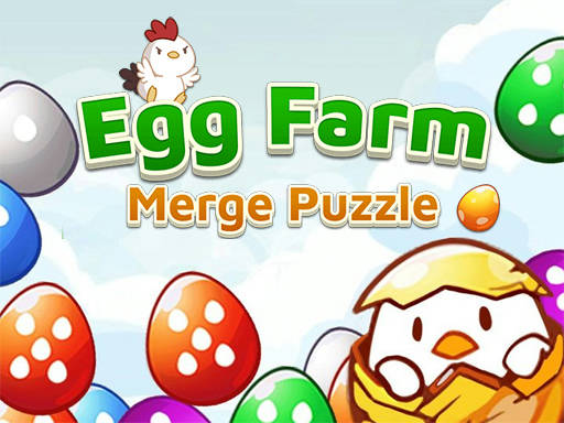 Play Egg Farm Merge Puzzle