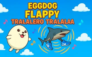 Play Eggdog Flappy Tralalero Tralala