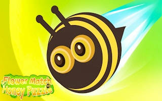 Play Flower Match Honey Puzzle