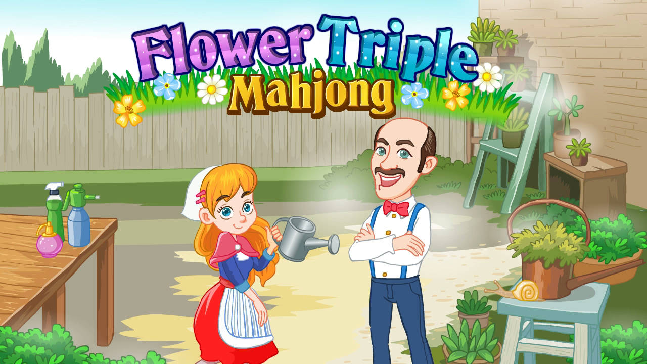 Play Flower Triple Mahjong