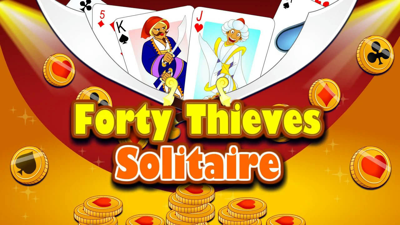 Play Forty Thieves Solitaire