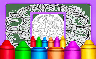 Play Free Printable Mandala Coloring For Kids